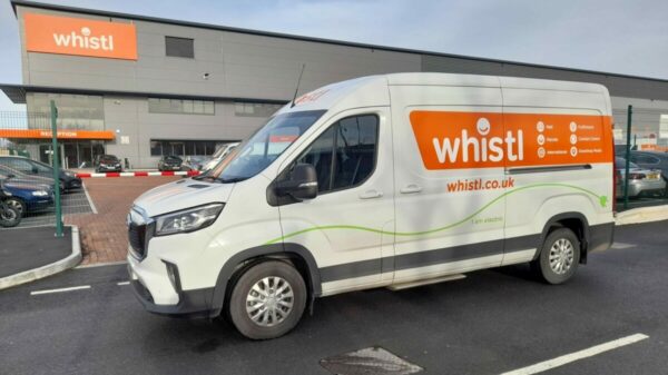 Logistics company Whistl has announced aims to achieve net zero by 2045, with a short-term goal of a 21% emissions reduction by 2030.