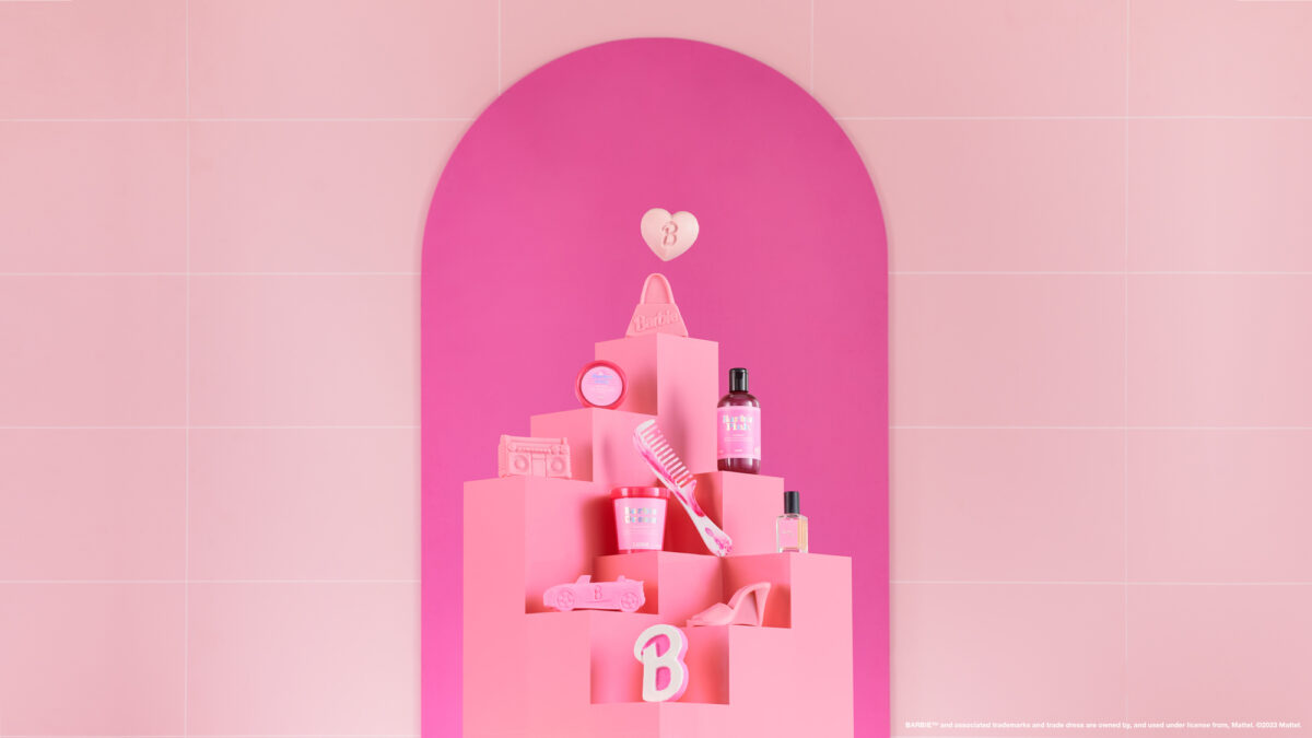 Barbie x Lush collection
