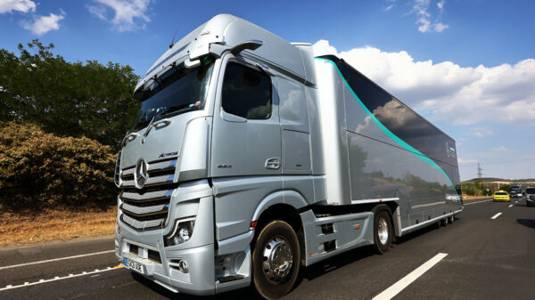 Mercedes-AMG Petronas Formula 1 truck