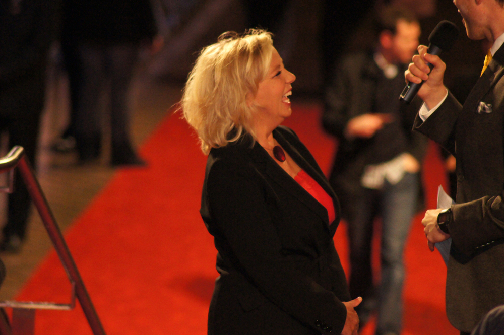 Deborah Meaden At The Red Premiere October 19, 2010 Outside the Royal Festival Hall London, England.