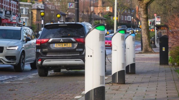 EV charger station in Hornsey