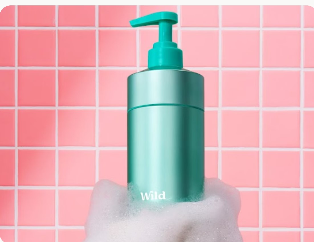 Wild have collaborated with design agency Morrama to launch plastic-free packaging in a compostable refill.