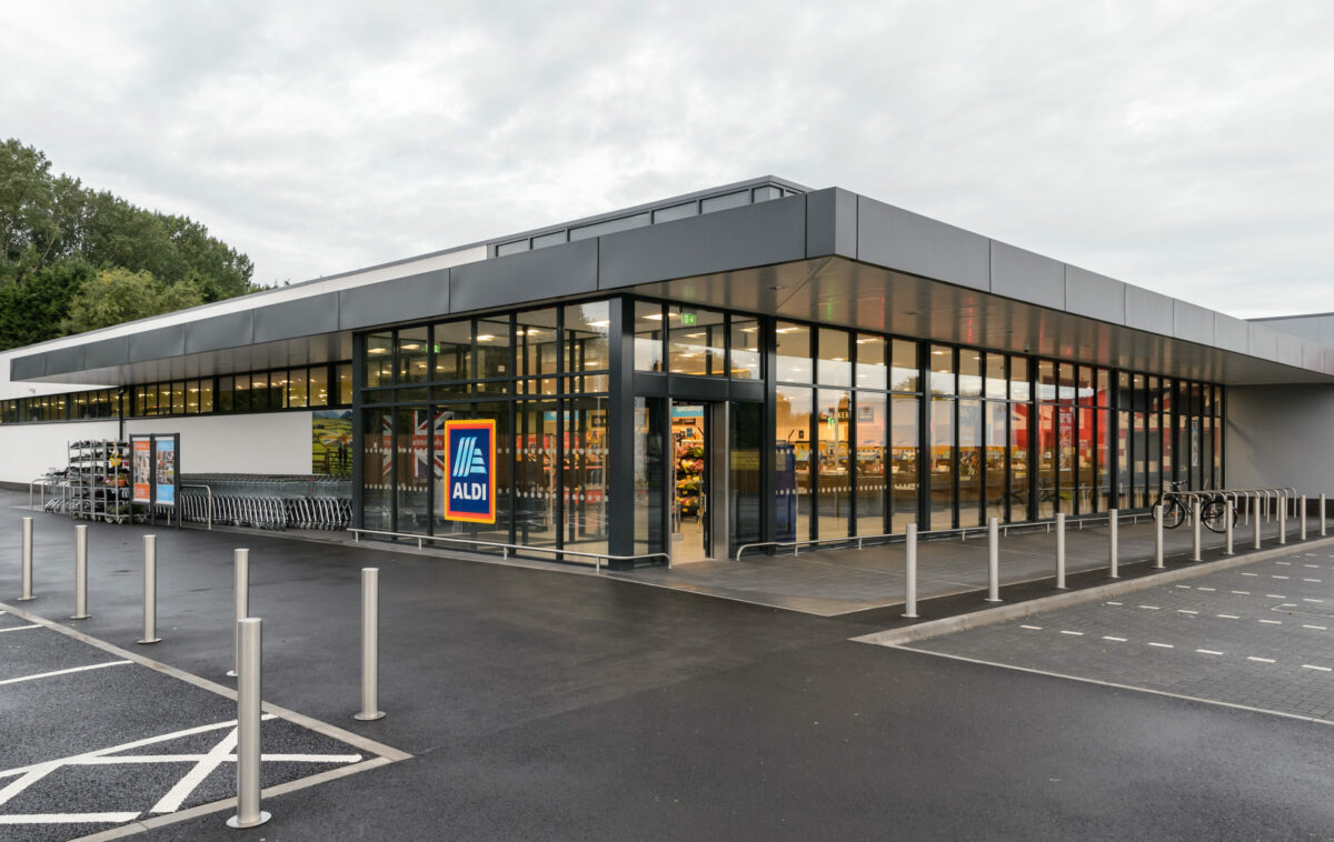 Aldi store Aldi has removed all single-use cutlery from its Food to Go range in a bid to reduce 10.5 million wooden forks in salads and pasta bowls.
