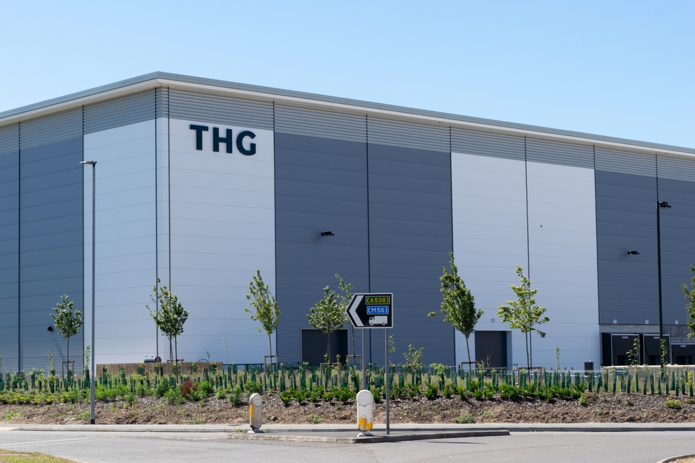 THG The Hut Group fulfilment centre