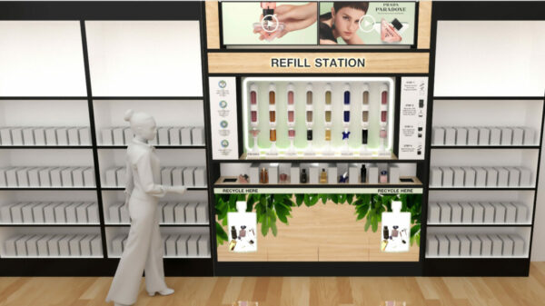 The Perfume Shop fragrance refill station