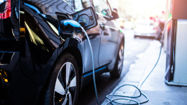 Charging modern EV on the street which are the future of the Automobile