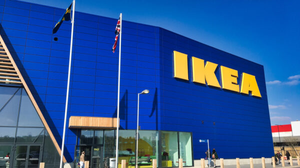 New IKEA Store, Greenwich, London, England, April 2019