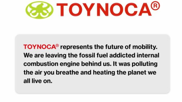 Toynoca spoof website screenshot. Campaign group Badvertising has shared a fresh spoof campaign, slamming carmaker Toyota following revelations about the manufacturer lobbying the government to delay the ZEV mandate.