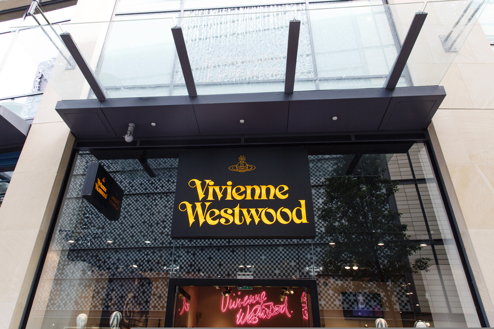 A Vivienne Westwood fashion outlet in Cardiff.