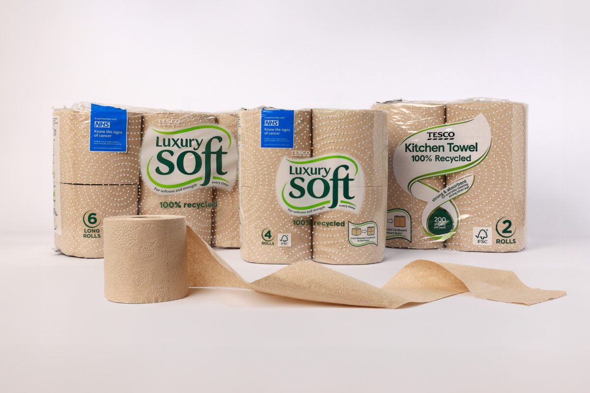 Tesco toilet rolls