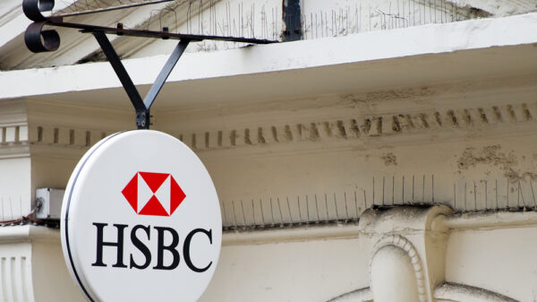 HSBC sign