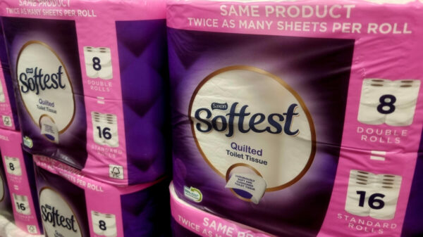 Aldi double toilet roll trial to reduce plastic by 60 tonnes