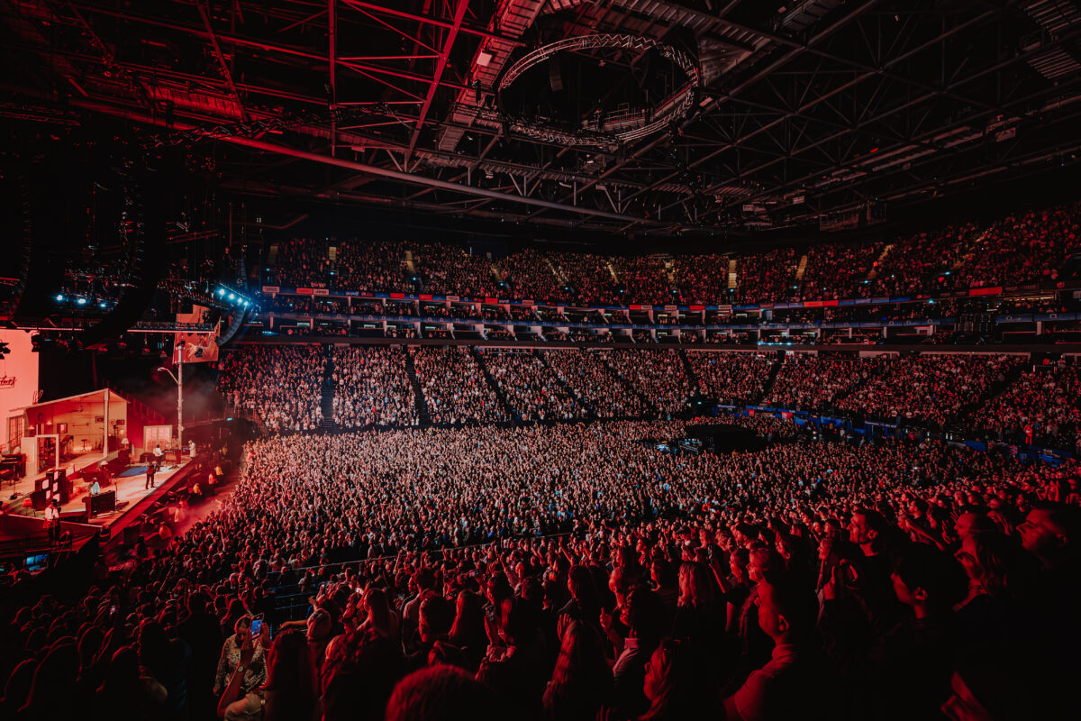 The pilot events saw O2 owner AEG Europe teaming up with carbon removal experts CUR8 and sustainable event specialists A Greener Future.