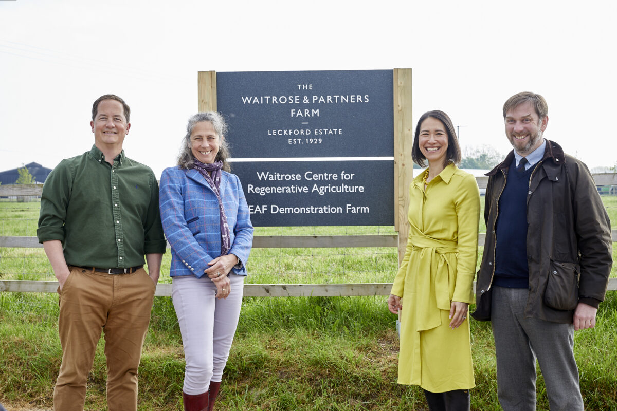 Waitrose is playing its part in a food system “revolution” after pledging to support 2,000 British farmers move to more regenerative farming practices.