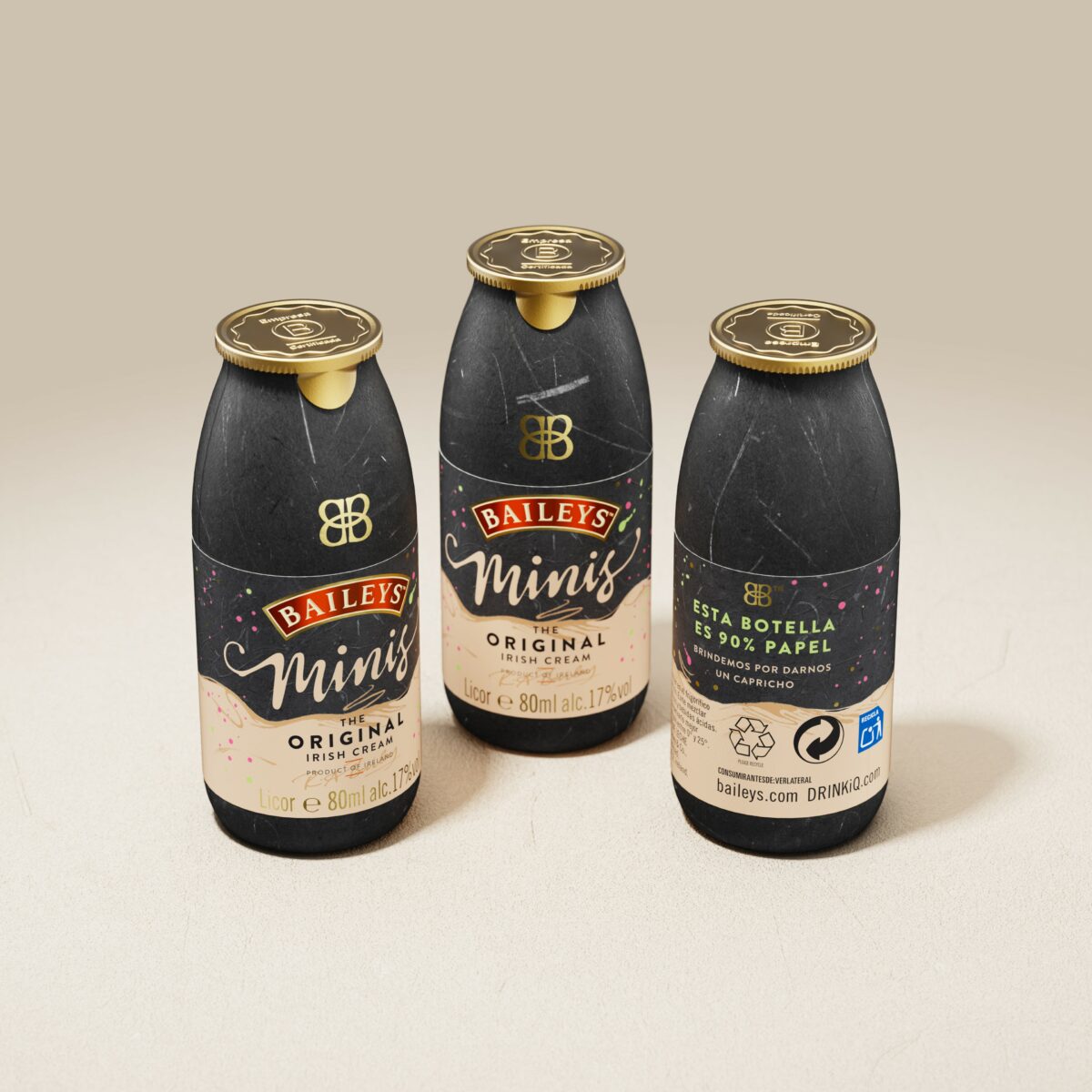 Diageo, the maker of Johnnie Walker and Guinness, is to trial paper-based packaging for the first time, trialling it with its Baileys brand.