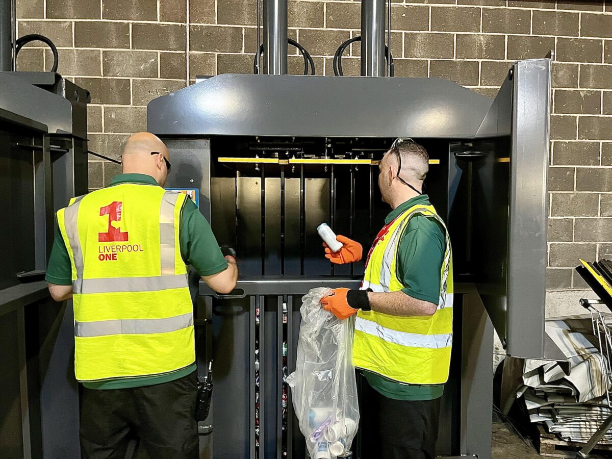Liverpool ONE is installing a Mobile Segregation Unit (MSU) to boost recycling rates at the shopping, residential, and leisure complex.